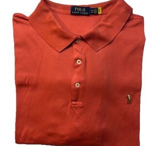 Ralph Lauren Men's Coral Polo Shirt 4XB BIG Short sleeve